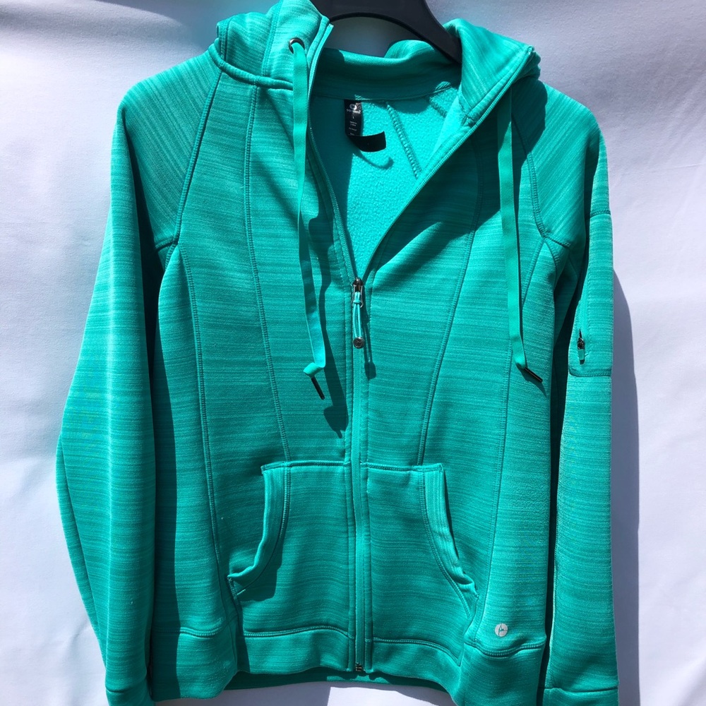90 degree zip hoodie
